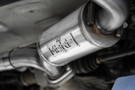 MBRP 19-23 Mazda 3 Hatchback T304SS 2.5in Axle-Back, Dual Rear Exit Street Profile mbrpS4450304