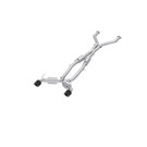 MBRP 23-24 Nissan Z 3.0L Armor Pro T304 Stainless Steel 3in Cat-Back Dual Rear Exit w/ 5in OD CF Tip mbrpS44083CF