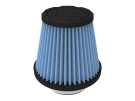 aFe POWER Universal Clamp-On Air Filter w/ D2 Dura-Dry Media - 3-1/2in F x 6in B x 4in T x 5in H afe21-35005V