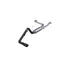 MBRP 22-23 Nissan Frontier 3.8L 3in Tip 3in Cat Back Single Side Exit Street Profile - Black Coated mbrpS5407BLK