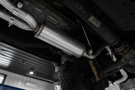 MBRP 22-23 Nissan Frontier 3.8L 3in Tip 3in Cat Back Single Side Exit Street Profile - Black Coated mbrpS5407BLK