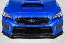 Carbon Creations 2018-2021 Subaru WRX STI V Limited Look Front Lip Splitter - 1 Piece - 115743