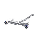 MBRP 13-16 Subaru BRZ 2.0L/ 2.4L 3in Dual Split Rear Cat Back w/Burnt End Tips- T304 mbrpS48043BE