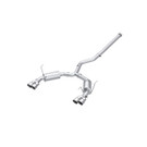 MBRP 2022+ Subaru WRX 3in Cat-Back Dual Split Rear Quad Tips Street Profile Exhaust mbrpS4807304