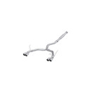 MBRP 2022+ Subaru WRX 3in Cat-Back Dual Split Rear Quad Tips Race Profile Exhaust mbrpS4808304