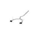 MBRP 2022+ Subaru WRX 3in Cat-Back Dual Split Rear Quad Carbon Fiber Tips Race Profile Exhaust mbrpS48083CF