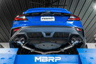 MBRP 2022 Subaru WRX 2.5in Dual Split Rear Exit w/ Quad BE Tips - T304 mbrpS48103BE