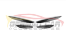 German Car Accessories 2015-2018 Mercedes-Benz C63 AMG Carbon Fiber Front Bumper Canards I W205