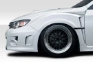 Duraflex 2008-2014 Subaru Impreza WRX STI 2011-2014 Impreza WRX VRS 8MM Front Fenders - 2 Piece - 116956