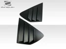 Duraflex 2018-2023 Subaru XV Crosstrek Fennec Outdoors Edition Rear Window Scoops - 2 Piece - 116000