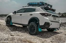 Duraflex 2018-2023 Subaru XV Crosstrek Fennec Outdoors Edition Rear Window Scoops - 2 Piece - 116000