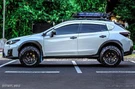 Duraflex 2018-2023 Subaru XV Crosstrek Fennec Outdoors Edition Rear Window Scoops - 2 Piece - 116000