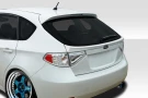Duraflex 2008-2011 Subaru Impreza 5DR 2008-2014 WRX STI 5DR R Spec Mid Wing - 1 Piece - 115353