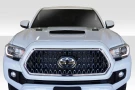 Duraflex 2016-2023 Toyota Tacoma CVX Hood - 1 Piece - 115392