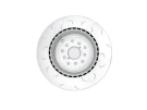 FactionFab Slotted Rear Rotor V2 Dual Drilled - Subaru STI 2018-2021 FFA1.10297.1