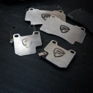 FactionFab Titanium Rear Brake Shim Set 2 Piston Brembo / 2004-2017 STI FFA1.10315.2