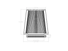 aFe Magnum FORCE Intake Replacement Air Filter w/ D2 Dura-Dry Media afe21-90021V