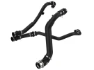 aFe BladeRunner Aluminum Hot and Cold Charge Pipe Kit Black for Ford F-150 24-26 V6-2.7L (tt)  afe46-20784-B