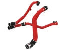 aFe BladeRunner Aluminum Hot and Cold Charge Pipe Kit Red for Ford F-150 24-26 V6-2.7L (tt) afe46-20784-R