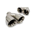 FactionFab Replacement Axle Back Tip Polished Pair FFA2.10111.1.1