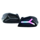 OLM Y-Spec LED Taillights (Smoke Lens White Optic w/RGB) - 2015-2021 WRX / STI OLME.47004.1-RGB