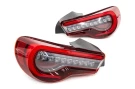 OLM OE Plus Linear Style Sequential Tail Lights (Clear) - 13-20 FR-S / BRZ / 86 OLMA.70206.1-OE