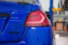 OLM Evolution Tail Lights - Clear Lens, Red Base, White Bar - 2015-2021 Subaru WRX / STI OLMA.70032.1-R