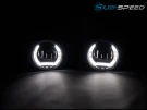 OLM LED / Corona Ring DRL Fog Light Housings - 2015-2021 WRX STI / 13-15 FR-S BRZ / 2014-2018 Forester OLMSUBCORONA