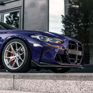 MHC+ BMW G80/G81 M3 & G82/G83 M4 Pre Preg Carbon Fibre CSL Style Front Splitter - MHCP-G80G82-FS005