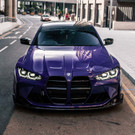 MHC+ BMW G80/G81 M3 & G82/G83 M4 Pre Preg Carbon Fibre CSL Style Front Splitter - MHCP-G80G82-FS005