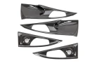 OLM LE Carbon Fiber Interior Door Handle Trim Covers (Full Set) - 2016 - 21 Honda Civic / 2017-21 Honda Civic Type R OLMC.19004.1