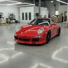 Better Bodies Motorsport Porsche 997.1 Carrera Front Spoiler Lip – GT3-Style Polyurethane (2005–2008)