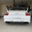 Better Bodies Motorsport Porsche 997.1 Rear Bumper Diffuser – RUF TA-Style Polyurethane (2005–2008)