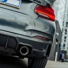 MHC+ BMW F22 F23 M235i & M240i Pre Preg Carbon Fibre Ultra Aggressive Style Rear Diffuser  MHCP-F22-CF-RD001