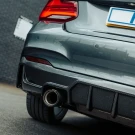 MHC+ BMW F22 F23 M235i & M240i Pre Preg Carbon Fibre Ultra Aggressive Style Rear Diffuser  MHCP-F22-CF-RD001