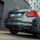 MHC+ BMW F22 F23 M235i & M240i Pre Preg Carbon Fibre Ultra Aggressive Style Rear Diffuser  MHCP-F22-CF-RD001