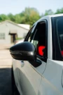 OLM Full Replacement Carbon Fiber Mirror Covers w/Turn Signal - 2022+ Honda Civic / Type R / 2023+ Acura Integra OLMB.19014.1