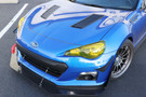 Verus Engineering Carbon Polyweave Adjustable Front Splitter - BRZ/FRS/GT86 A0036A