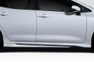Duraflex 2019-2023 Toyota Corolla Medula Side Skirts - 118667