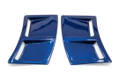 OLM S207 Style Paint Matched Rear Bumper Vent Inserts - Galaxy Blue Pearl - 2015-2021 Subaru WRX / STI OLMOLMS207RVNT-E8H