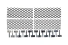 OLM S207 Style Paint Matched Rear Bumper Vent Inserts - Galaxy Blue Pearl - 2015-2021 Subaru WRX / STI OLMOLMS207RVNT-E8H