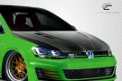Carbon Creations 2015-2021 Volkswagen Golf K Design Carbon Fiber Hood - 112983