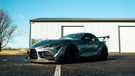 Verus Engineering Front Splitter Endplates, High Downforce Splitter - Toyota Supra A0502A
