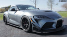 Verus Engineering Carbon Polyweave Side Splitter Kit - Mk5 Toyota Supra A0263A