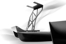 Verus Engineering Carbon Rear Diffuser - Porsche 981 Cayman A0150A