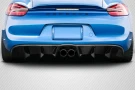 Carbon Creations 2014-2016 Porsche Cayman Max Carbon Fiber Rear Lip - 116912