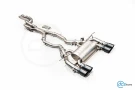 DCE Parts - BMW F80 M3 F82 M4 Equal Length & Single Midpipe Hybrid Stainless Steel / Titanium Catback Valved Exhaust