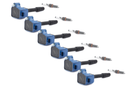 Dinan Ignition Service Kit - 6-Cylinder - Blue - D655-0006