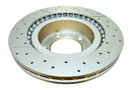 DBA 08-21 Lexus LX570 Front Drilled & Slotted Street Series Rotor dbaDBA2724X
