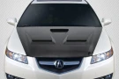 Carbon Creations 2004-2008 Acura TL C-1 Carbon Fiber Hood - 114175